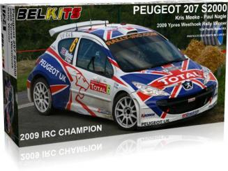 Peugeot 207 S2000 Meeke Ypres WR 2009 