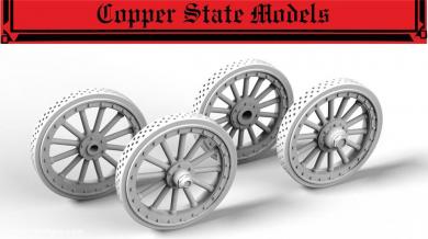 Canadian Armoured MG Carrier resin wheels 