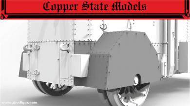 Ehrhardt rear fenders, early type 