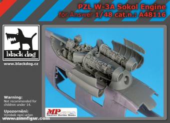 PZL W-3A Sokol Engine 