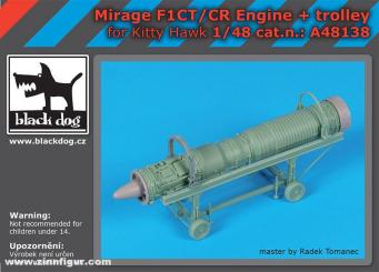 Mirage F.1 CT/CR Engine with Trolley 