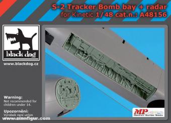 S-2 Tracker Soute à bombes & radar 