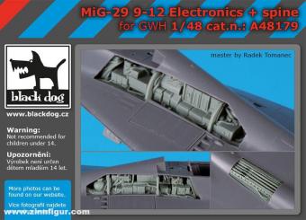 MiG-29 9-12 Elekronik & Spine 