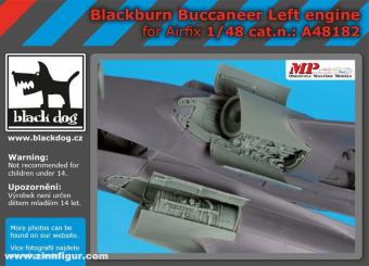 Blackburn Buccaneer left engine 