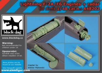 Lightning F.2A/F.6 Engines/Radar 