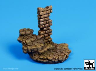 Gemäuer mit Stufen - Diorama Base 