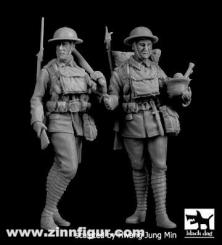 Britische Soldaten - 1. Weltkrieg 