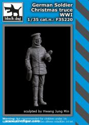 German Soldier Christmas Truce WW I 