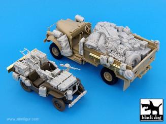 British SAS Jeep & Chevrolet North Africa 1942 Accessories Set 