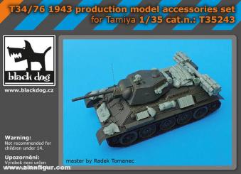 T-34/76 1943 Production Accessories Set 
