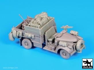 SAS britannique Chevrolet Afrique du Nord 1942 Set d'accessoires 