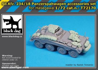 Sd.Kfz.234/1 Set d'accessoires 8 roues 