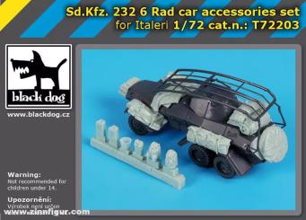 Accessoires pour le Sd.Kfz.232 à 6 roues (Italeri) 