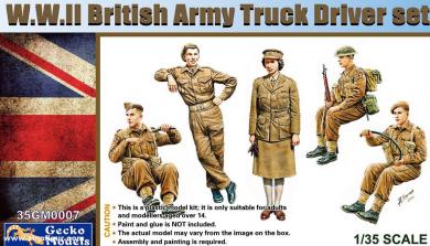 Conducteur de camion de la British Army 