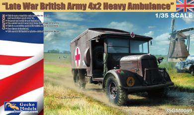 Ambulance lourde 4x2 britannique - fin de la guerre 