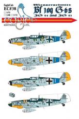 Bf 109G-6 "JG54/JG51" Décalcomanies 