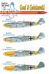 Bf 109G-2/F-4 "Graf & Grislawski Teil 2" Decals 