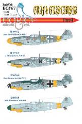 Bf 109G "Graf & Grislawski Teil 4" Decals 