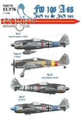 Fw 190A-8 "JG54 & JG301" Decals 