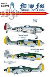 Fw 190F-8 "Luftflotte 4, SG2 & SG10" Decals 