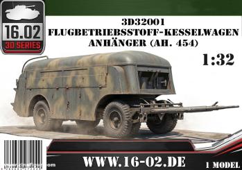 Flugbetriebsstoff-Kesselwagen als Anhänger (Ah. 454) 
