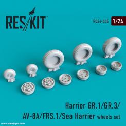 Harrier GR.1/GR.3/AV-8A/FRS.1/Sea Harrier Wheels 