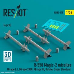 R.550 "Magic-2" missiles (4 pcs) 