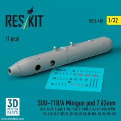 SUU-11B/A Minigun pod 7,62mm 