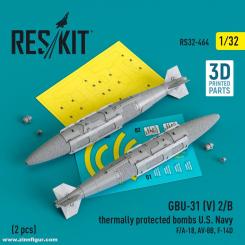 GBU-31 (V) 2/B bombes à protection thermique U.S. Navy (2 pièces) 