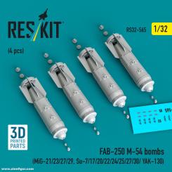 FAB-250 M-54 Bombs (4 pcs) 