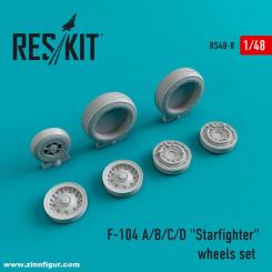 F-104A/B/C/D Starfighter Wheels Set 