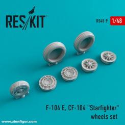 F-104E/CF-104 Starfighter Wheels Set 
