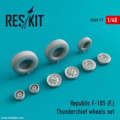 F-105F "Thunderchief" wheels set 