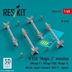 R.550 "Magic-2" Raketen (4 Stück) 