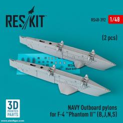 Navy F-4B/J/N/S Phantom II Außenpylons (2 Stück) 