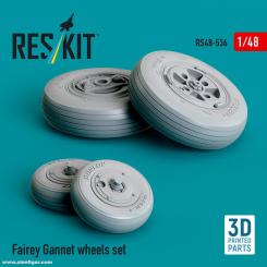 Fairey Gannet Räder Set 