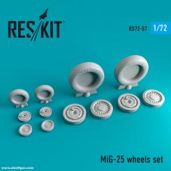MiG-25 Wheels Set 