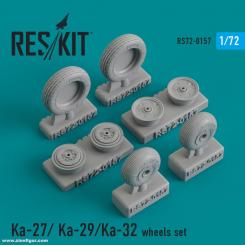 Ka-27/Ka-29/Ka-32 Räder Set 