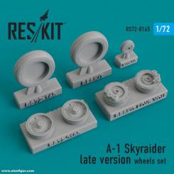 A-1 Skyraider Räder Set spät 
