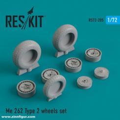 Me 262 type 2 Set de roues 