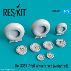 Do 335A Pfeil Wheels Set (weighted) 