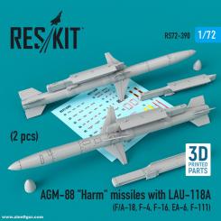 AGM-88 HARM Missiles with LAU-118A (2 pcs) 