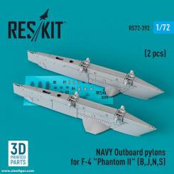 F-4B/J/N/S Phantom II Navy Außenpylons (2 Stück) 