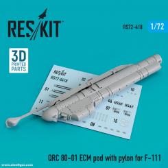 QRC 80-01 ECM Pod mit Pylon für F-111 