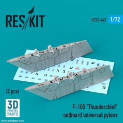 F-105 "Thunderchief" outboard universal pylons (2 pcs) 