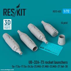 UB-32A-73 Raketenstarter (4 Stück) 