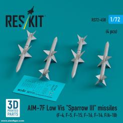 Missiles AIM-7F Low Vis "Sparrow III" (4 pièces) 