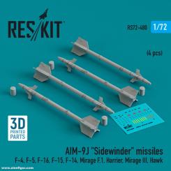 AIM-9J "Sidewinder" missiles (4 pcs) 