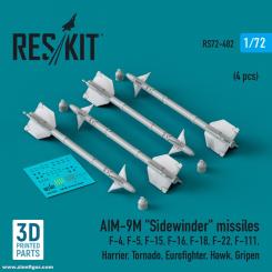 AIM-9M "Sidewinder" missiles (4 pcs) 