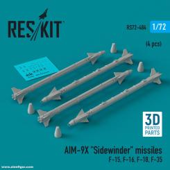 AIM-9X "Sidewinder" Raketen (4 Stück) 